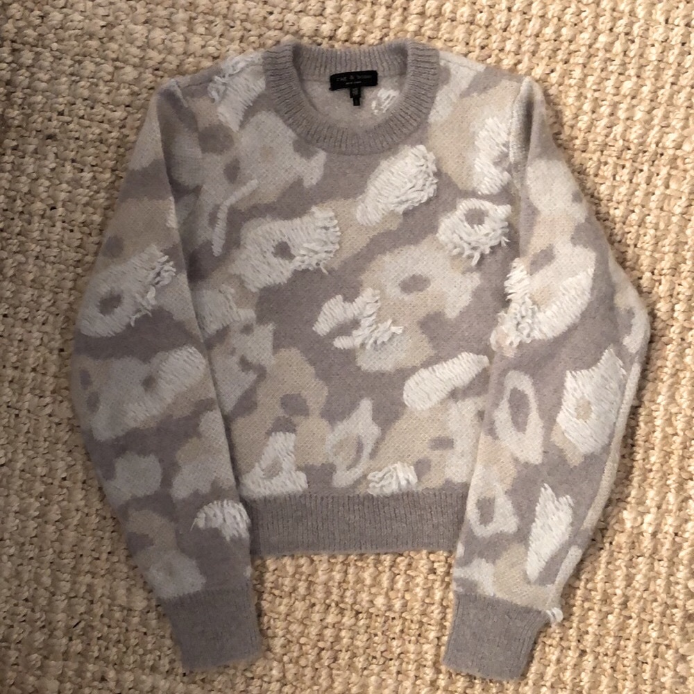 Rag & Bone Leopard Print Sweater